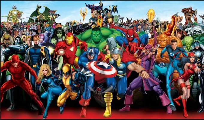 Photograph of comic test